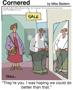 Cornered on Friday December 19, 2014 Comic Strip