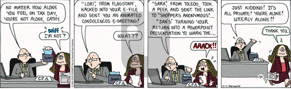 Cathy Classics on Monday April 17, 2006 Comic Strip