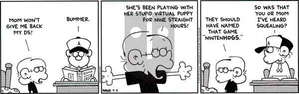 FoxTrot on Friday September 9, 2005 Comic Strip