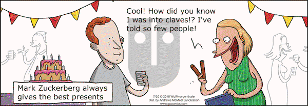 WuMo on Monday July 30, 2018 Comic Strip