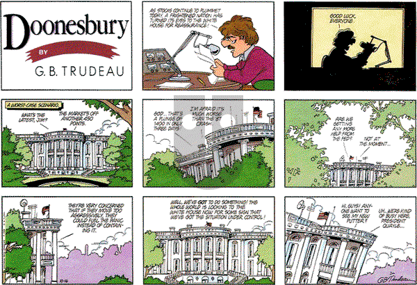 Doonesbury on Sunday October 16, 1988 Comic Strip