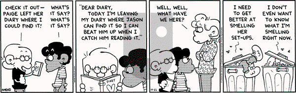 FoxTrot on Friday October 22, 2004 Comic Strip