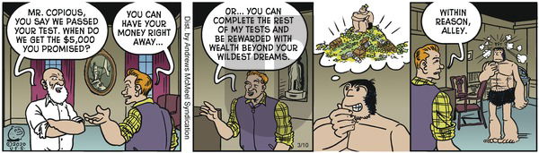 Alley Oop on Tuesday March 10, 2020 Comic Strip