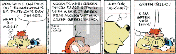 Red and Rover on Monday March 16, 2020 Comic Strip