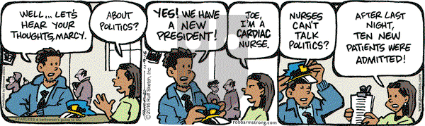 JumpStart on Wednesday November 9, 2016 Comic Strip