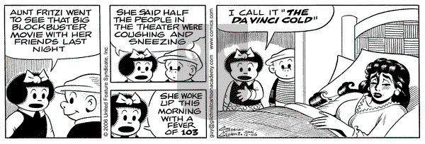 Nancy on Monday June 12, 2006 Comic Strip