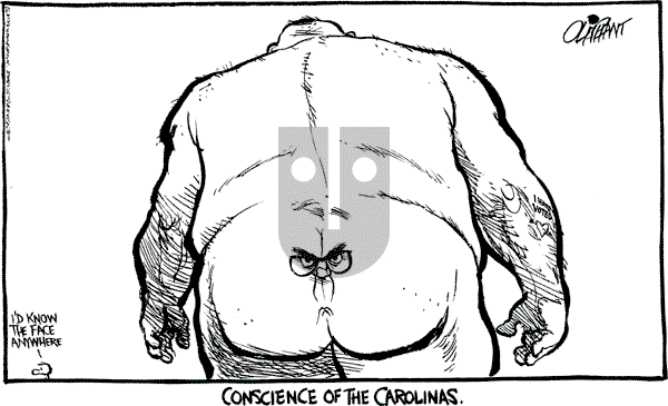 Pat Oliphant - Thursday November 8, 1990 Comic Strip