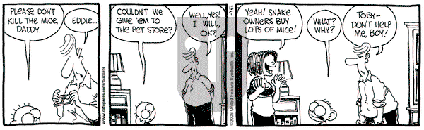 The Buckets on Friday December 1, 2006 Comic Strip