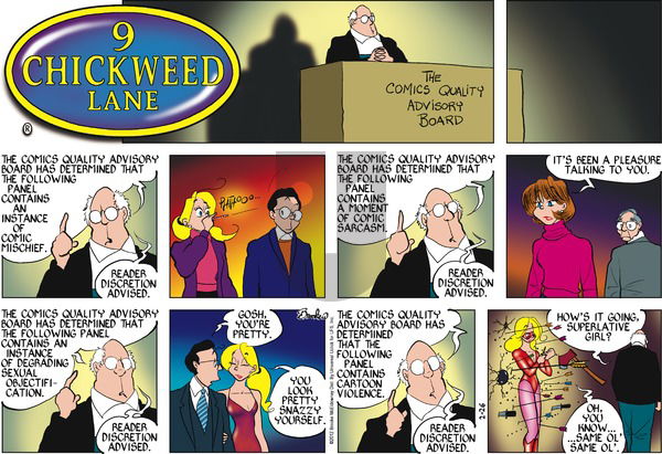 9 Chickweed Lane on Sunday February 26, 2012 Comic Strip