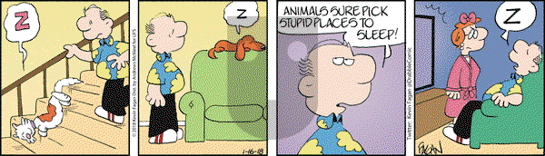 Drabble on Tuesday January 16, 2018 Comic Strip