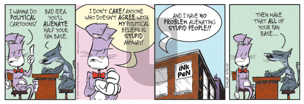Ink Pen - Wednesday April 30, 2008 Comic Strip