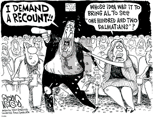 Glenn McCoy on Thursday November 23, 2000 Comic Strip