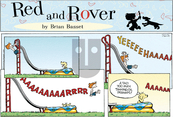 Red and Rover on Sunday August 6, 2006 Comic Strip