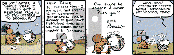 DeFlocked on Saturday November 8, 2008 Comic Strip