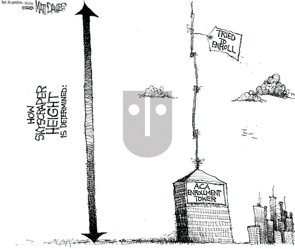Matt Davies on Thursday November 14, 2013 Comic Strip