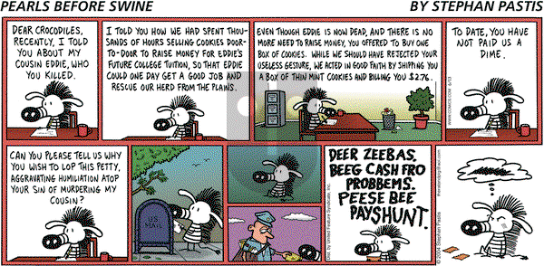 Pearls Before Swine on Sunday June 13, 2004 Comic Strip
