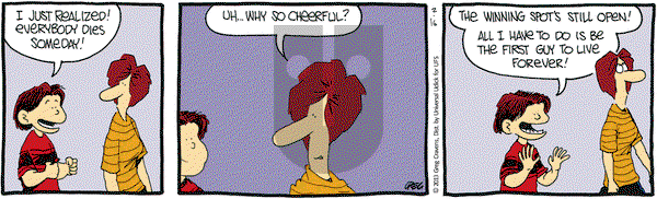 The Buckets on Saturday February 16, 2013 Comic Strip