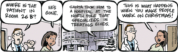 JumpStart on Thursday December 25, 2014 Comic Strip