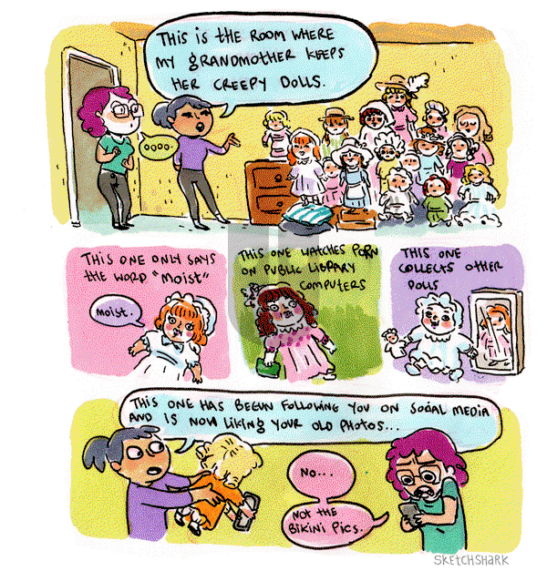 Sketchshark Comics on Monday December 30, 2019 Comic Strip