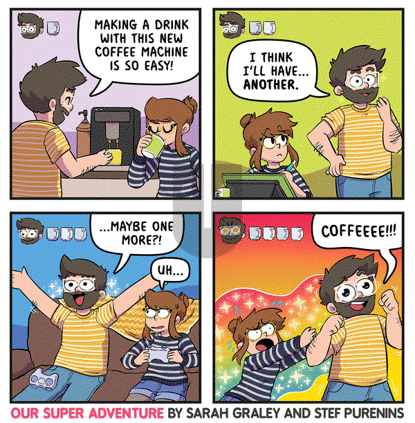 Our Super Adventure on Monday December 11, 2023 Comic Strip