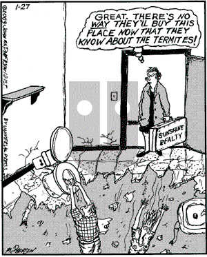 Close to Home on Tuesday January 27, 2009 Comic Strip