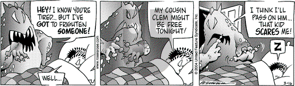 Rose is Rose on Tuesday March 16, 2004 Comic Strip