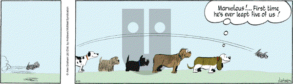 Fred Basset on Friday April 18, 2025 Comic Strip