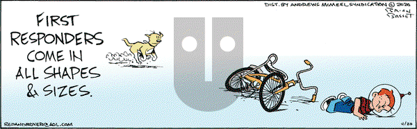Red and Rover on Monday April 20, 2020 Comic Strip