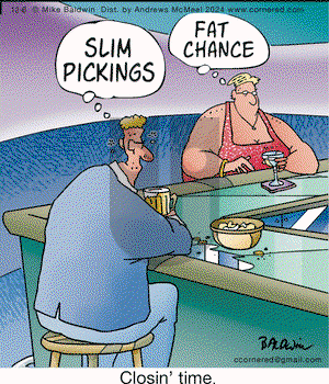 Cornered - Friday December 6, 2024 Comic Strip