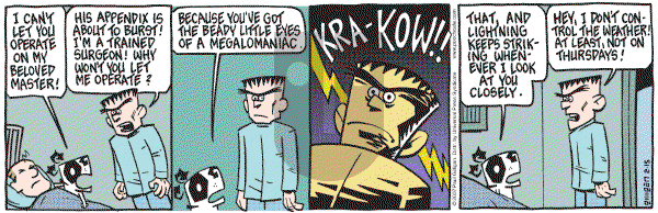 Pooch Cafe on Tuesday February 20, 2007 Comic Strip