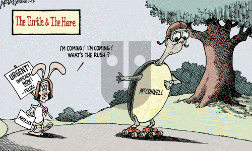 Robert Ariail on Monday January 13, 2020 Comic Strip