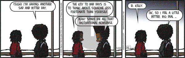 The Boondocks on Saturday January 22, 2005 Comic Strip
