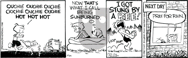 Red and Rover on Thursday July 26, 2007 Comic Strip