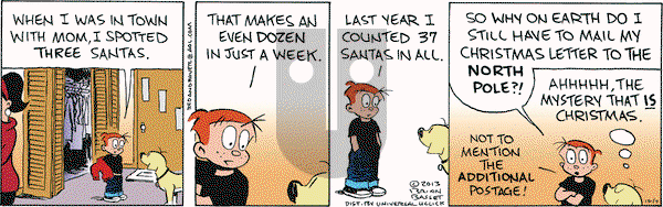 Red and Rover on Saturday December 7, 2013 Comic Strip