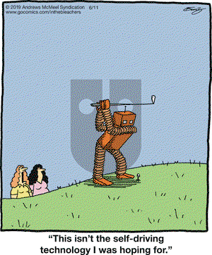 In the Bleachers on Tuesday June 11, 2019 Comic Strip