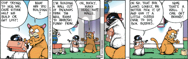 Get Fuzzy on Wednesday November 6, 2013 Comic Strip