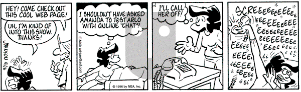Arlo and Janis on Monday December 16, 1996 Comic Strip