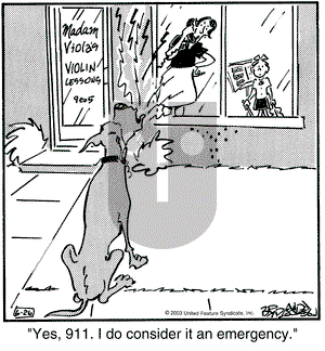 Marmaduke on Thursday June 26, 2003 Comic Strip