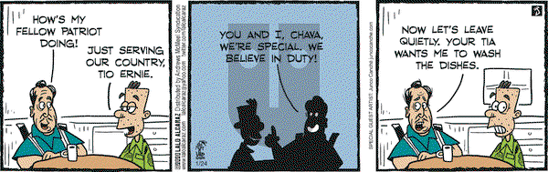 La Cucaracha on Friday January 24, 2020 Comic Strip