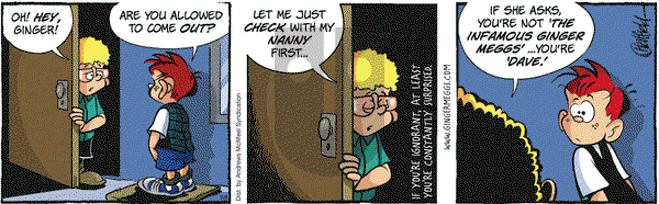 Ginger Meggs on Saturday March 8, 2025 Comic Strip