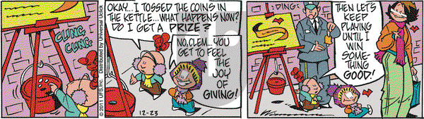 Rose is Rose on Friday December 23, 2011 Comic Strip