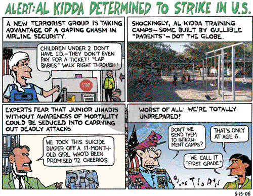 Ted Rall on Monday May 15, 2006 Comic Strip