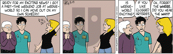 Luann on Monday May 19, 2025 Comic Strip