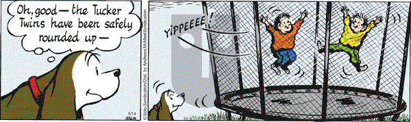 Fred Basset on Monday May 14, 2018 Comic Strip