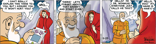 Alley Oop on Saturday September 28, 2013 Comic Strip
