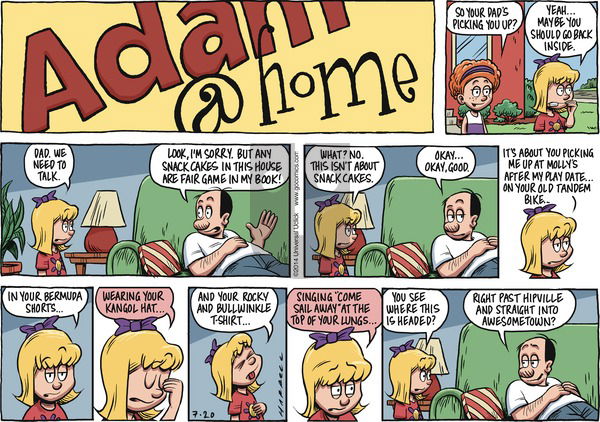 Adam@Home on Sunday July 20, 2014 Comic Strip