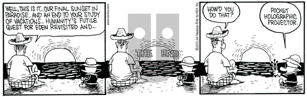 Monty on Friday February 7, 2003 Comic Strip