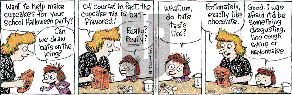 Cul de Sac on Monday October 29, 2018 Comic Strip