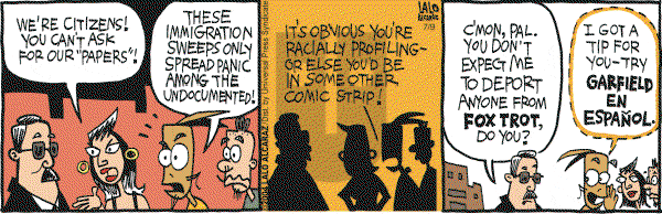 La Cucaracha on Friday July 9, 2004 Comic Strip