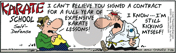 Frank and Ernest on Monday July 26, 2010 Comic Strip